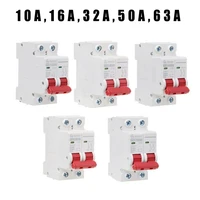 2p dc1000v solar mini circuit breaker 10a16a32a50a63a dc photovoltaic mcb solar photovoltaic system dc switch pv ce