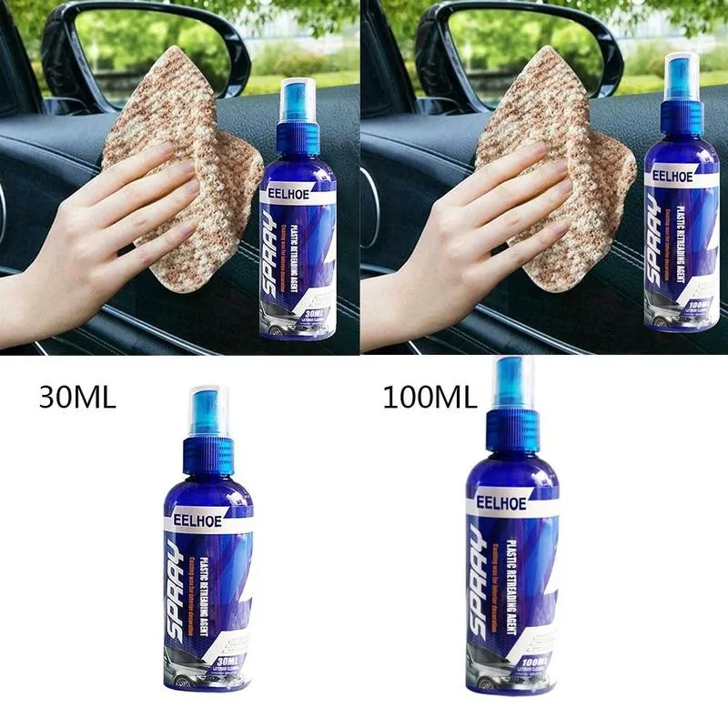 

30ml plastic Restore Agent Spray Car Interior Rubber Plastic Cleaning Polishing Nano Coating Agent Car Maintenance Liquid Spray