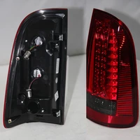 1 pair led taillight assembly for toyota hilux vigo revo sr5 mk6 mk7 2004 2012 rear lamp back light tail lights red including dr
