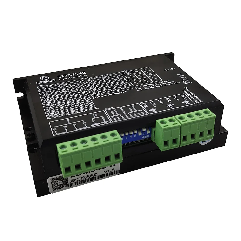 2DM542-N двухфазный Драйвер шагового двигателя 42/57 контроллер DC24V-48V 17/23 JMC Подлинная |
