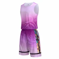new basketball jersey suit men women sports shirt breathable quick drying vestshorts adult basketball uniform clothes