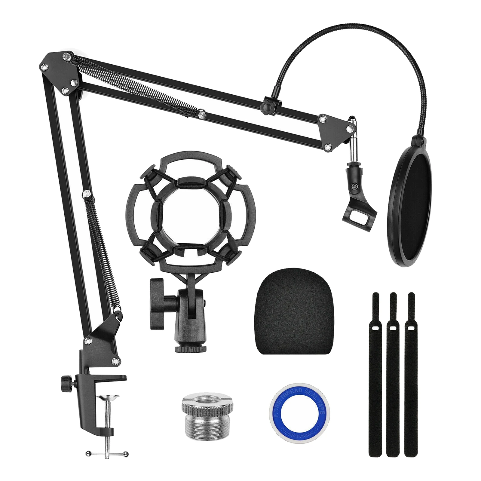 

NB-35 Black Microphone Scissor Stand for Studio Sound Recording