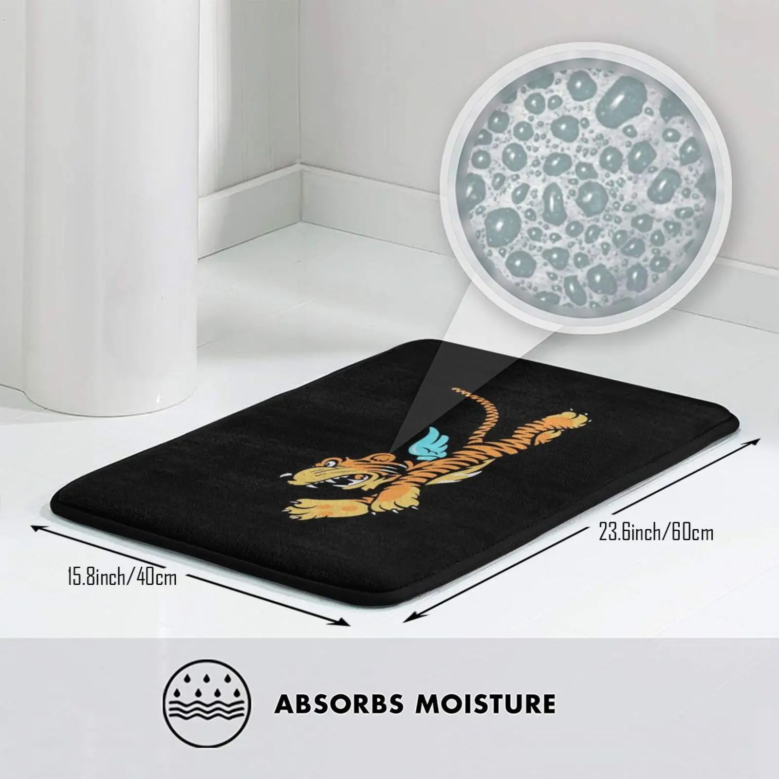 Летающие тигры строительный коврик Второй мировой войны мягкие эскадрия Usaac Ww2