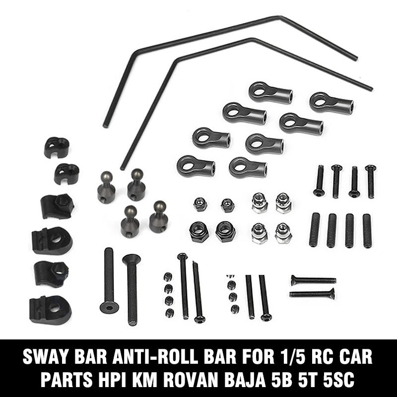 Sway бар анти ролл для 1/5 Rc автозапчасти HPI KM ROVAN Baja 5B 5T 5SC RC автомобиль игрушка сборка