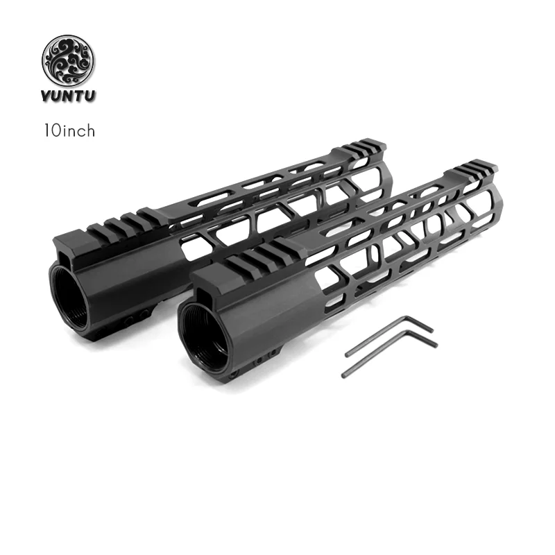 

10 ''AR15 M LOK Free Float .223 (5,56) Top Rail Cut Handguard с цилиндрической гайкой M4 тактические детали