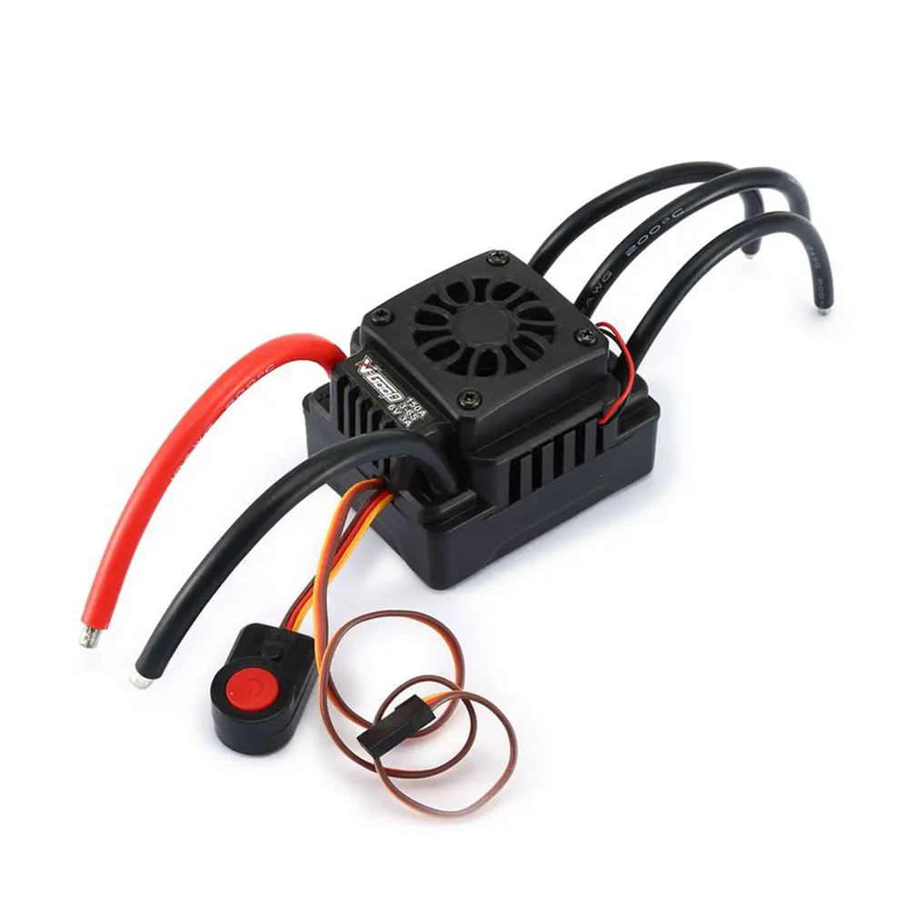 

VGOOD RUSH 30A 60 A 120 A 150 A 6V 3A бесщеточный мотор ESC электронный контроллер скорости для радиоуправляемого автомобиля грузовика запасные части Аксес...