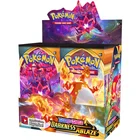 324 шт.коркор. карты Pokemon английская темнота Ablaze яркое напряжение Vmax GX серии Booster Box коллекция торговых карт игра игрушки