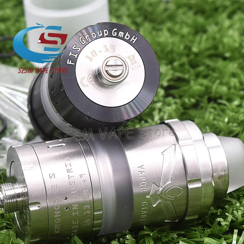 Новый Kronos 2 S rta регулируемый поток воздуха для MTL или DL 360 ° логотип щит 316ss 4 0 мл 23 мм