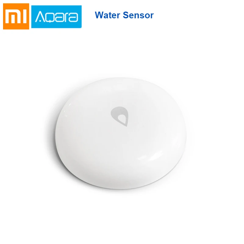 Water Sensor Xiaomi умный дом Комплект Aqara шлюз двери окна человеческого тела датчик температуры и влажности Датчик беспроводной переключатель Zigbee розетка куб - Цвет: Water Sensor