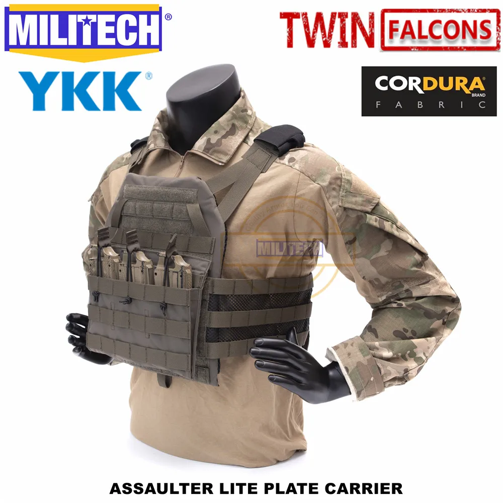 MILITECH TW twinfalcon ALPC нападение LITE тарелка тактический жилет изготовлен из 500D DELUSTERING