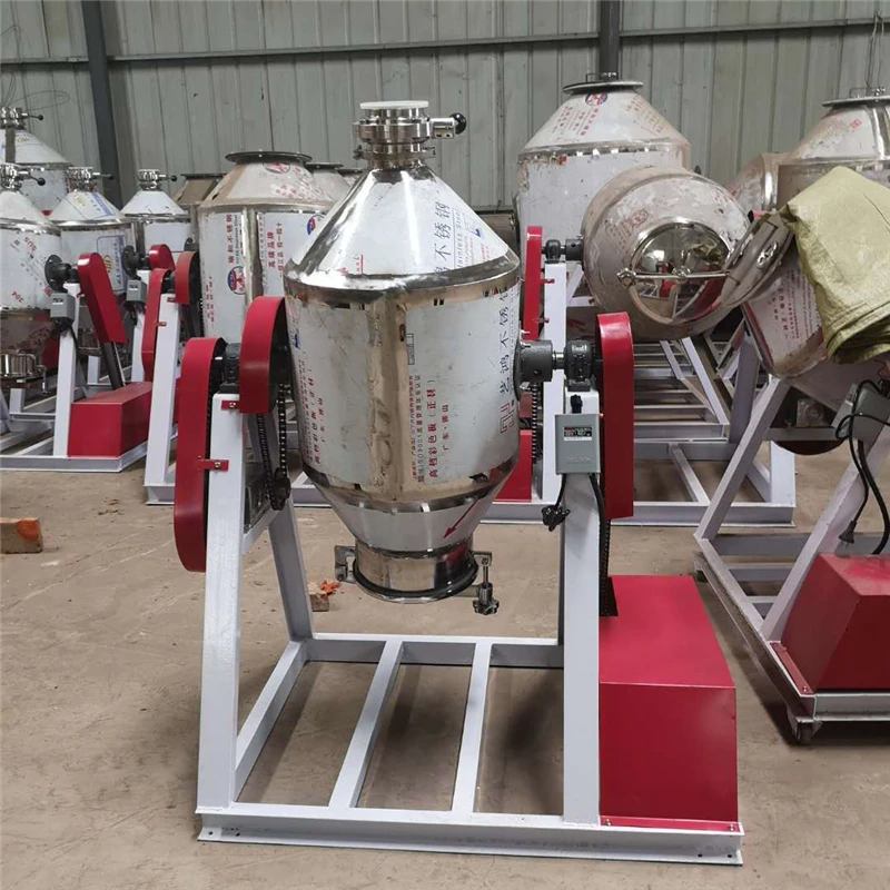 304 Нержавеющая сталь барабанный смеситель порошка Электрический химикаты Сухие