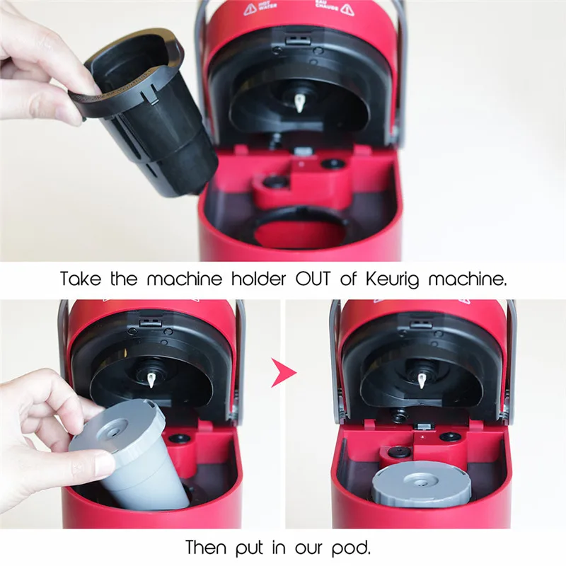 Многоразовые фильтры K-Cup капсулы для кофе сетчатый фильтр из нержавеющей стали