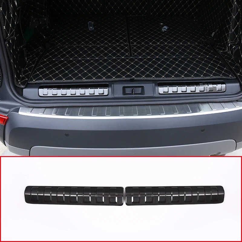 Для Land Rover Discovery 5 LR5 L462 2017 2018Car 304 внутренняя пластина заднего бампера из