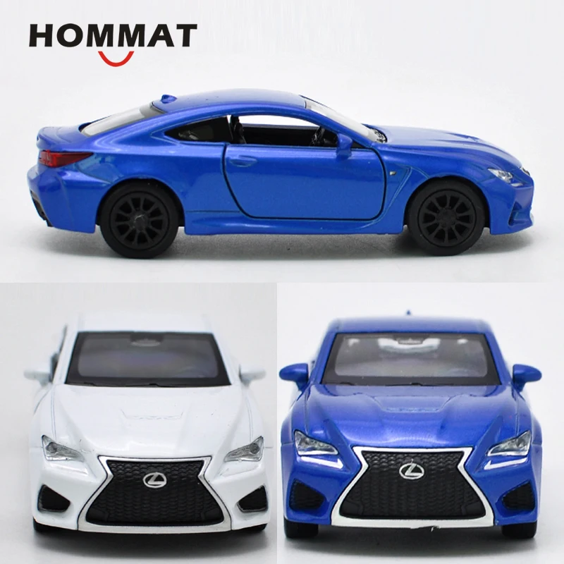 Спортивный автомобиль HOMMAT 1/36 масштаб Lexus RC F сплав металл литье под давлением 1:36