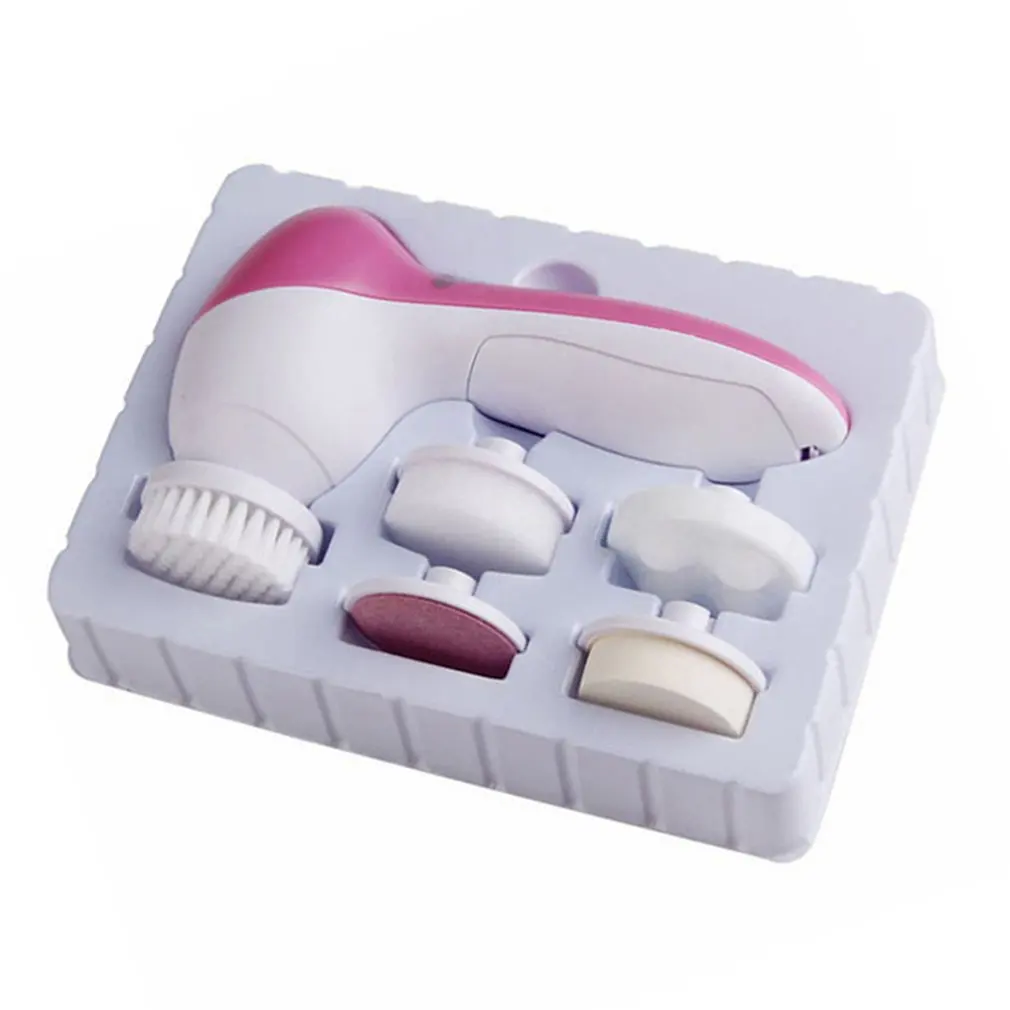 Электрическая заряжаемая Очищающая щетка для лица инструмент удаления черных