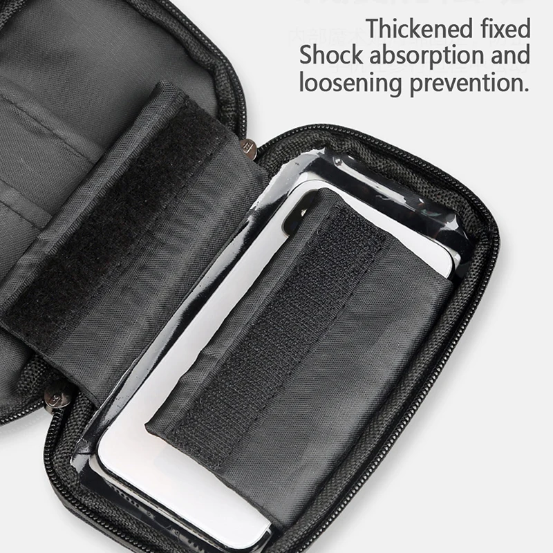 360 ° Вращение Велоспорт велосипед защитная накладка на руль мешок сенсорный