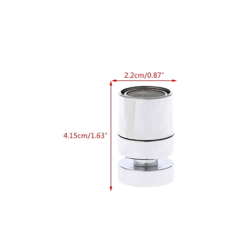 

Chromed 22mm Swivel Water Saving Tap Aerator Faucet Nozzle Spout Filter Adapter