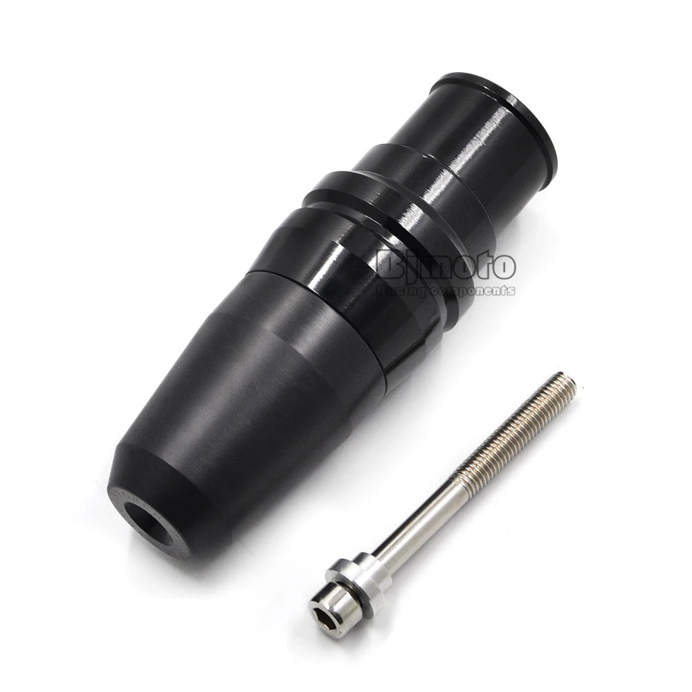 black Мотоцикл Exhoust безопасности протектор для Yamaha YZF-R25 YZFR25 2013- YZF-R3 MT-25 MT-03 MT03 MT25 YZFR3 - Цвет: black