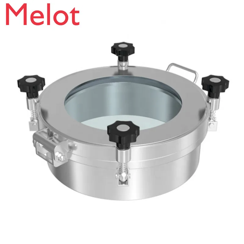 

XRY DONJOY plastic and glass stainless steel man hole cover pressure round manway with sight glass