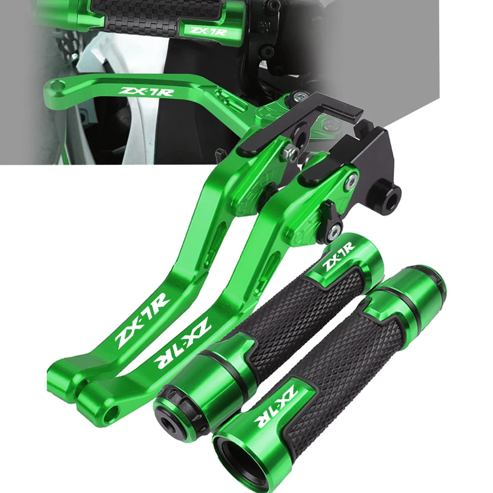 

Для KAWASAKI ZX7 R 1989-2003 1990 1991 1992 1993 1994 аксессуары для мотоциклов ZX7R рычаги тормоза и ручки сцепления 1995