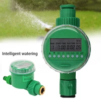 automatic intelligent water timer garden watering system electronic lcd display home ball valve irrigation controller system