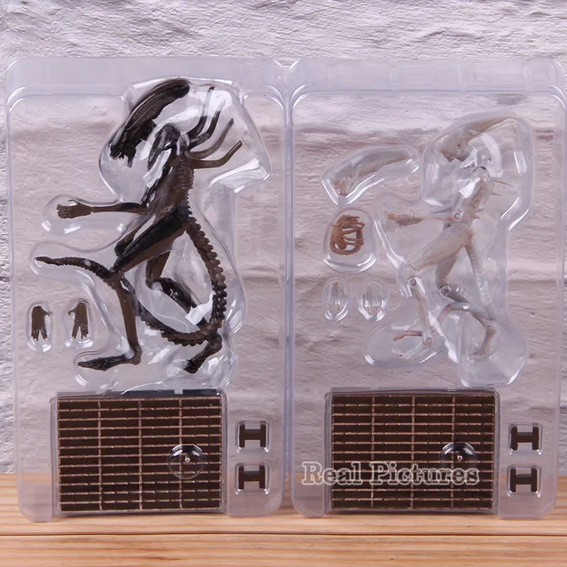 Hiya игрушки изысканный мини чужой завет чужой Xenomorph и Neomorph ПВХ иностранцев, движущаяся фигурка, Коллекционная модель, игрушка в подарок 2 шт./компл