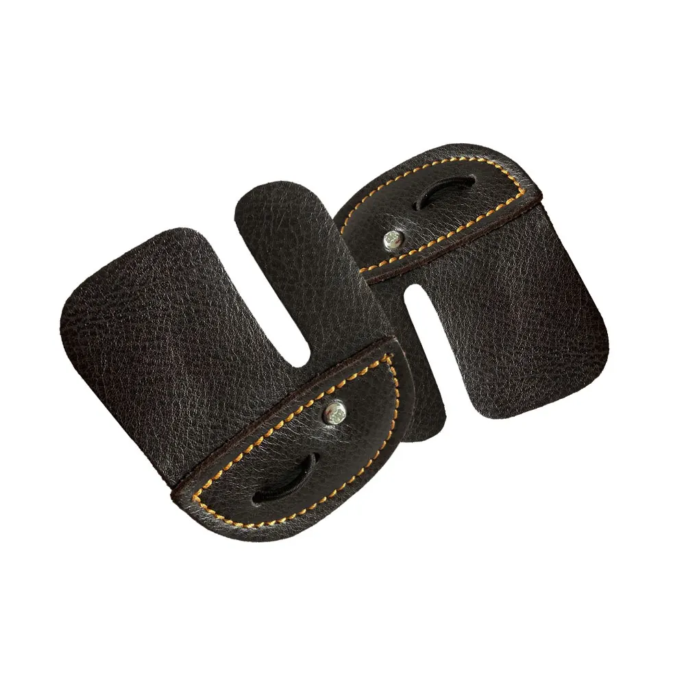 Зимняя обувь без молнии кожи стрельба из лука палец охранник защиты площадки