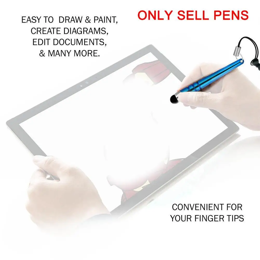 

Portable Mini Screen Plastic Stylus For Tablets and Mobile Phones C7K3