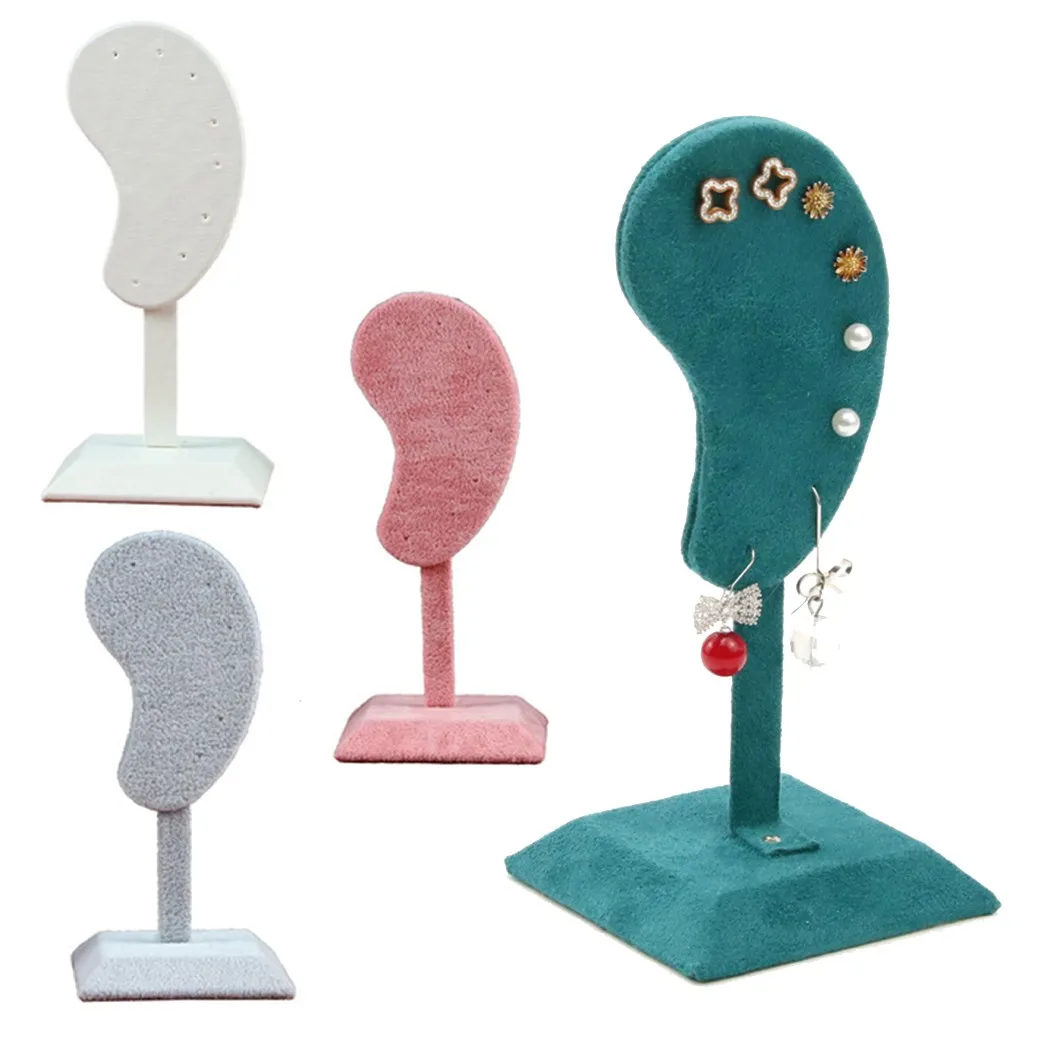

Flannel Earring Holder Pu Earring Holder Earring Holder Live Broadcast Props For Festive Decoration And Home Storage