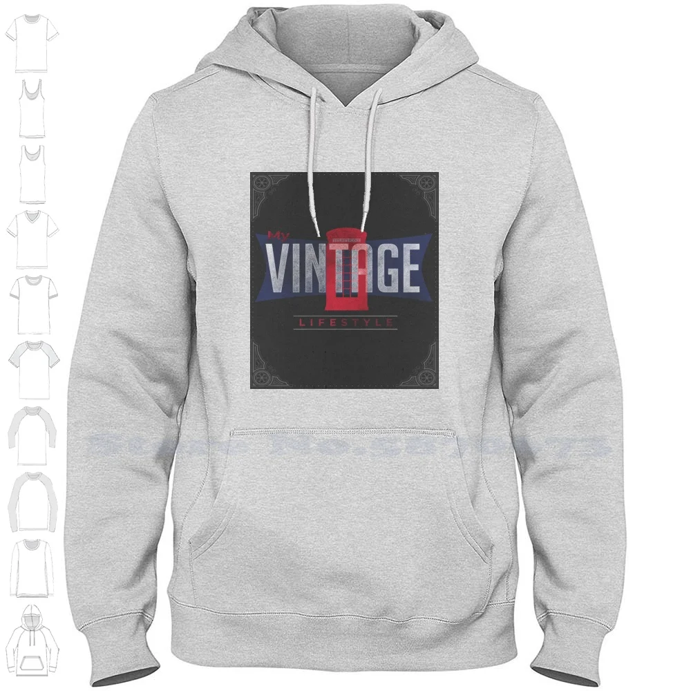 Мой винтажный образ жизни № 6 толстовки свитшот для мужчин и женщин мой граммофон