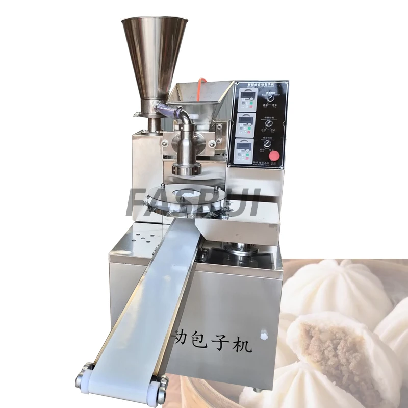 

Multifunction Steamed Stuffed Bun Machine Maker Commercial Bao Zi Filling Machines Meat Vegetables Momo Encrusting Machine