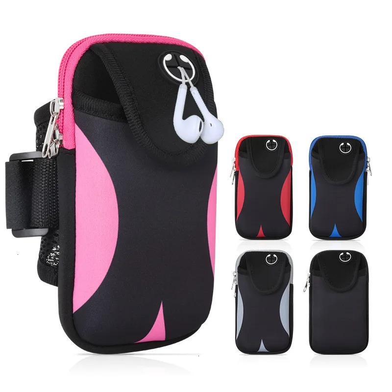 Sports Running Armband Bag Case Cover armband Universal Waterproof Sport bag for iPhone 11 6.5&quot Outdoor phone Arm |