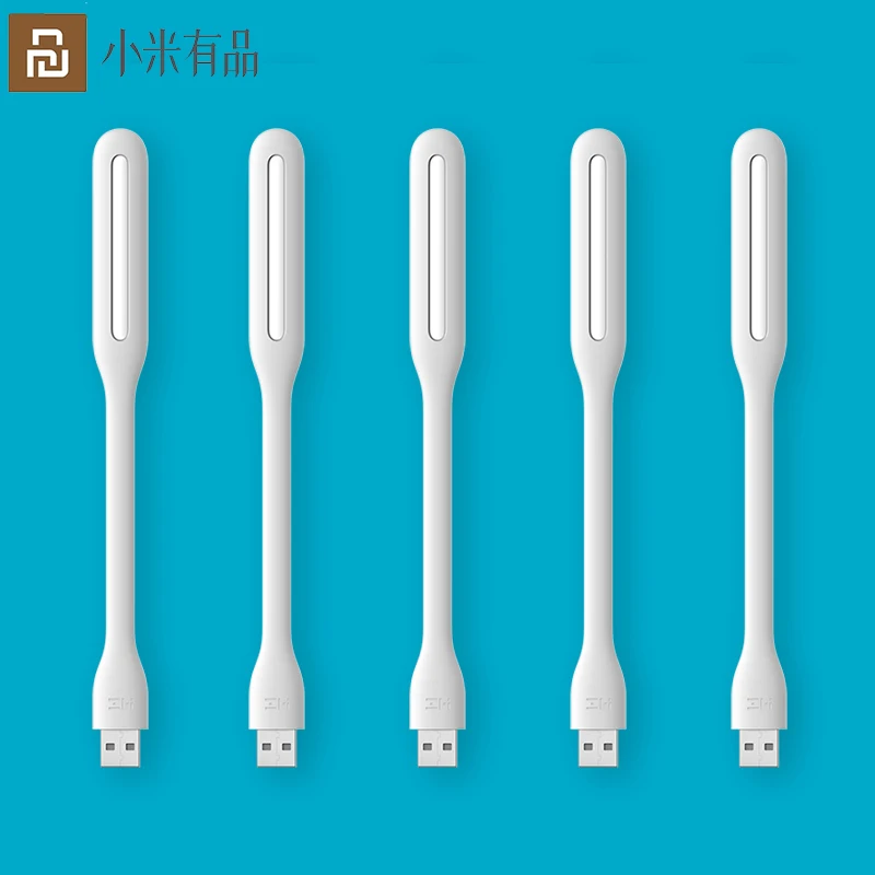 Оригинальная Светодиодная лампа Xiaomi Mijia Youpin ZMI USB улучшенная версия 5 в 1 2 Вт