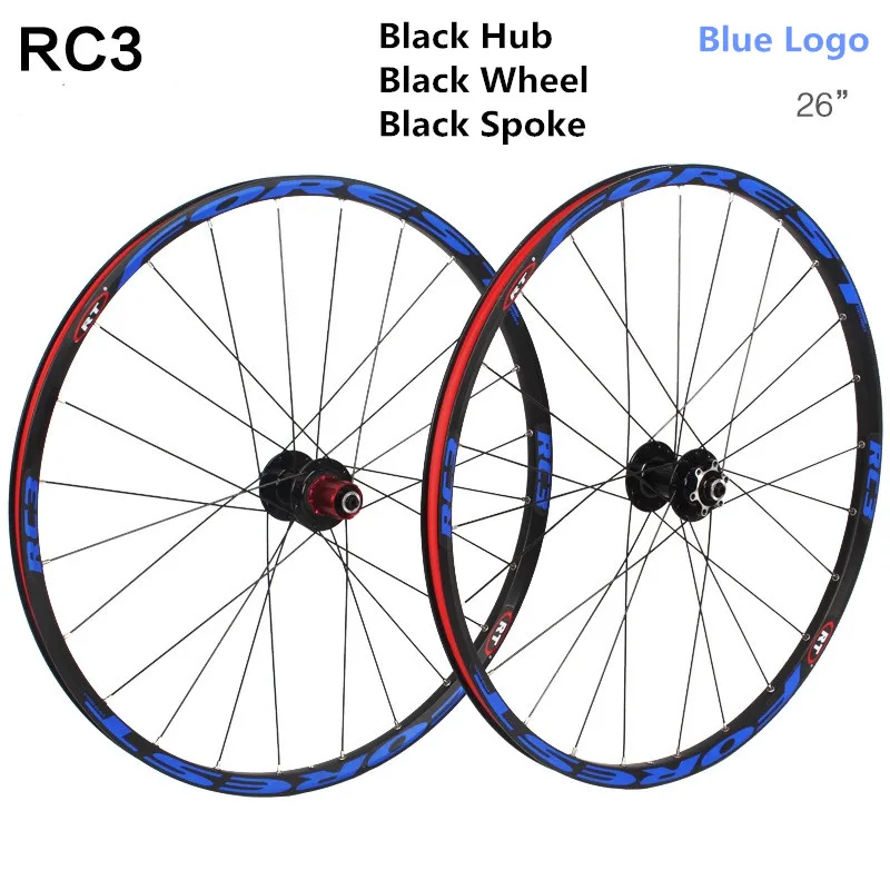 Колесная пара для горного велосипеда 7/8/9/10/11 скоростей RT RC3 MTB 26/27 5 дюймов