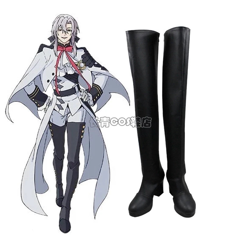 Изготовление под заказ любой размер Seraph Of The End Owari no обувь персонажа Микаэла хякуя