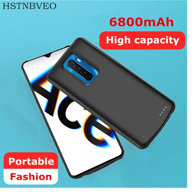 

6800mAh Power Bank Charging Cover For OPPO Reno 2Z Power Case External Battery Charger Cases For OPPO Realme X2 Pro Battery Case