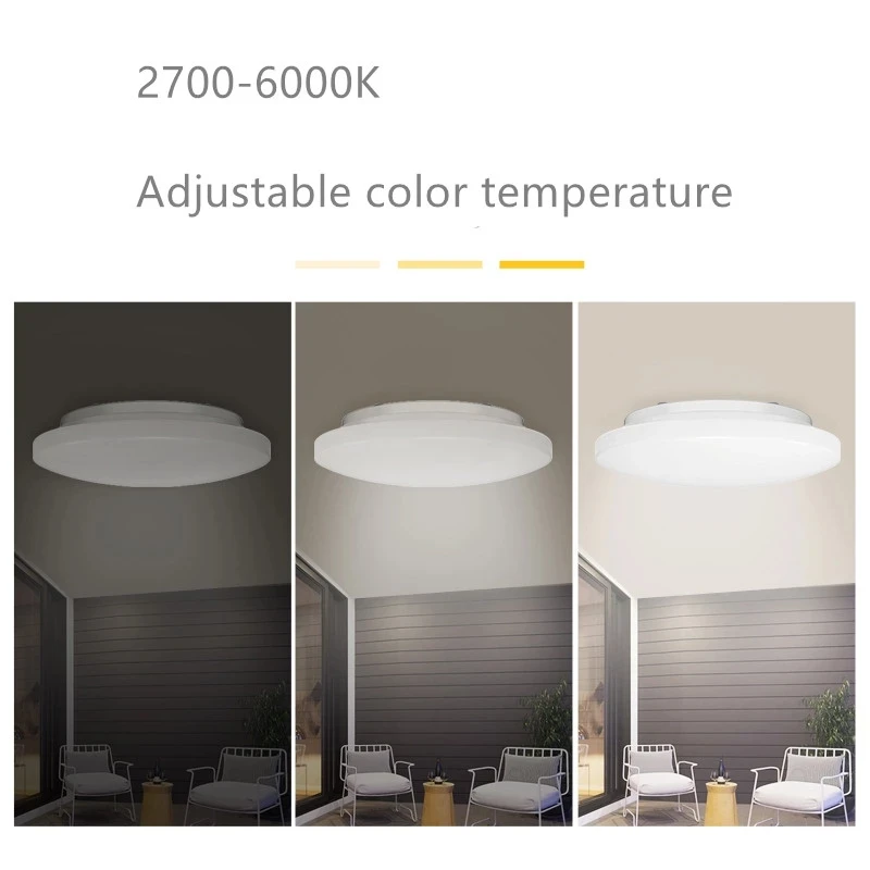 Yeelight-lámpara de techo inteligente Jiaoyue, luz LED redonda de 260mm, Control por aplicación remota, iluminación interior, moderna y regulable