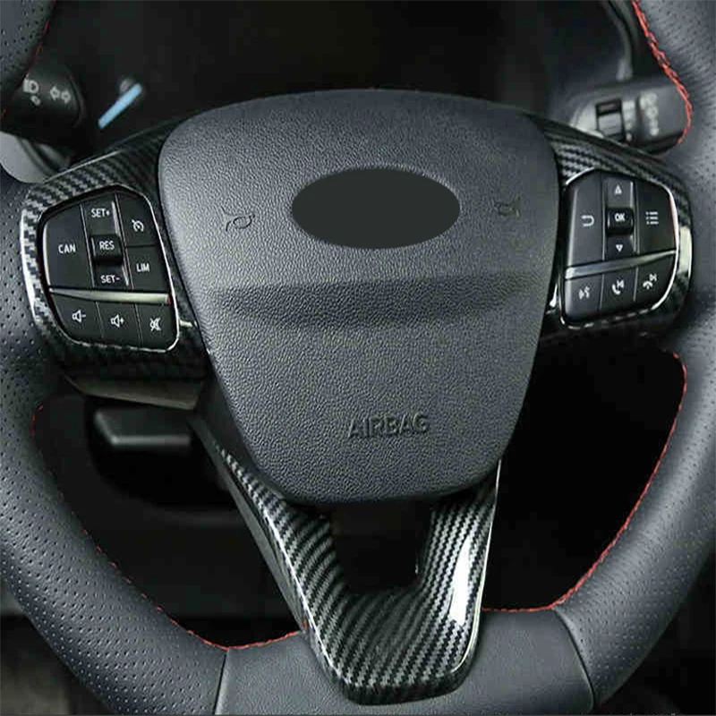 Украшение на руль DNHFC стикер аксессуары Стайлинг автомобиля для Ford Focus 2019 2020 MK4 LHD |