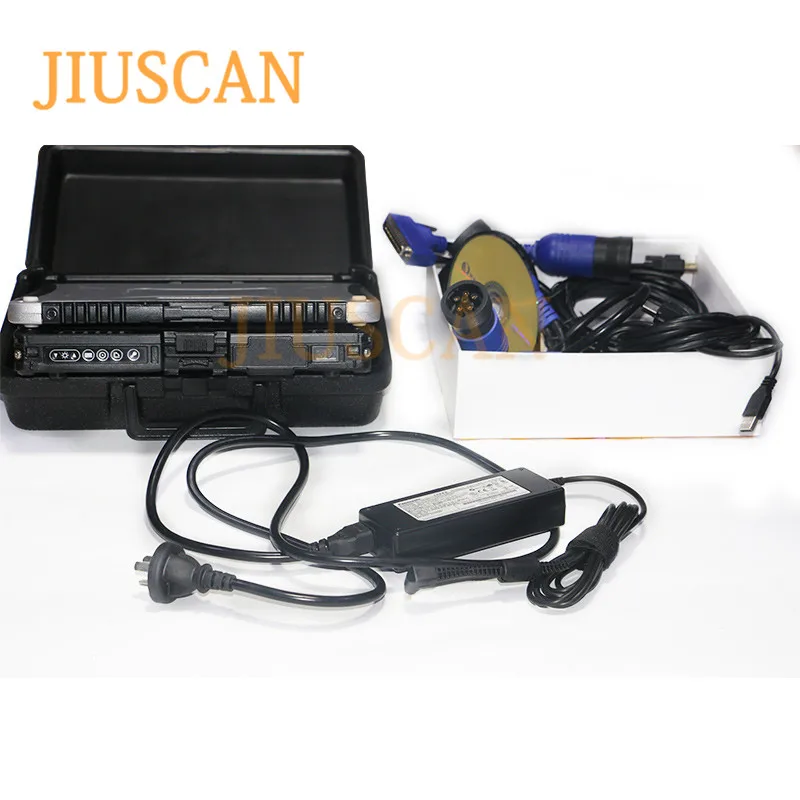 JIUSCAN CNH EST автомобильный комплект диагностический инструмент с инженерным 9,0 для электронных инструментов обслуживания поддержка K-LINE для двигателя IVECO