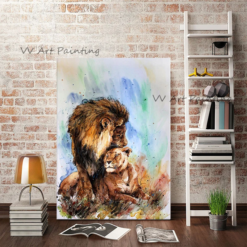 Абстрактная картина маслом на холсте без рамки 100%