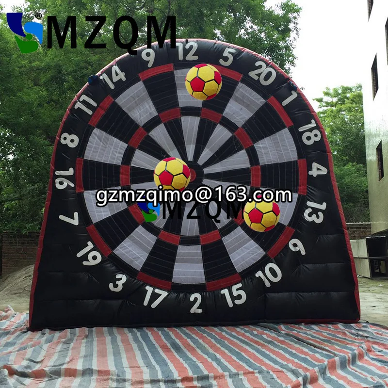 Горячая Распродажа черные красные 3 м/10ft Высота надувные Дротика доска надувной