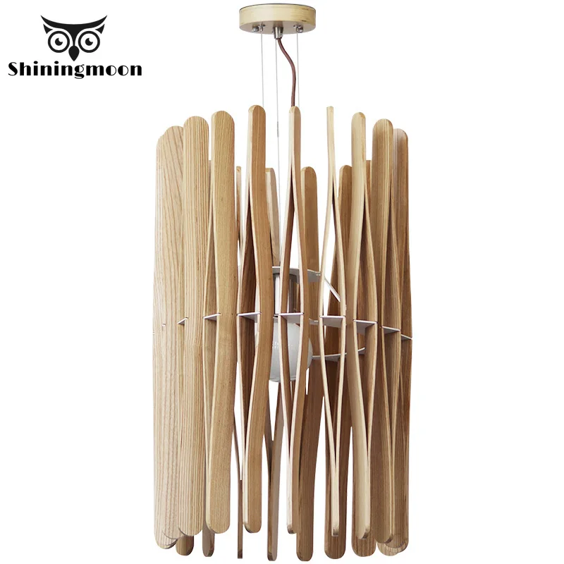 Деревянные подвесные светильники в стиле лофт для Юго Восточной Азии Китайская