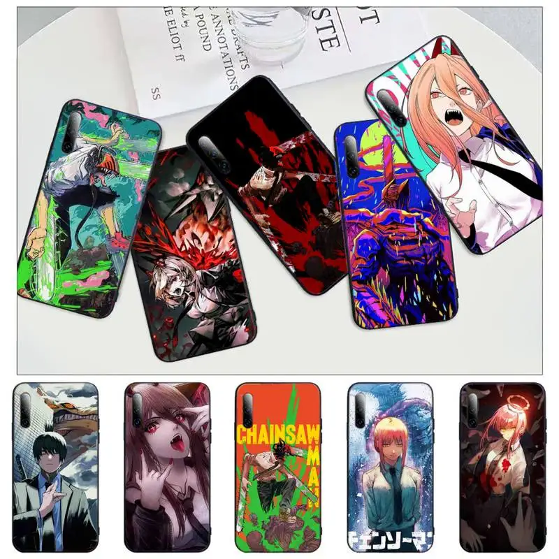 

chainsaw man Anime poster Phone Case For iphone 12 11 13 7 8 6 s plus x xs xr pro max mini shell