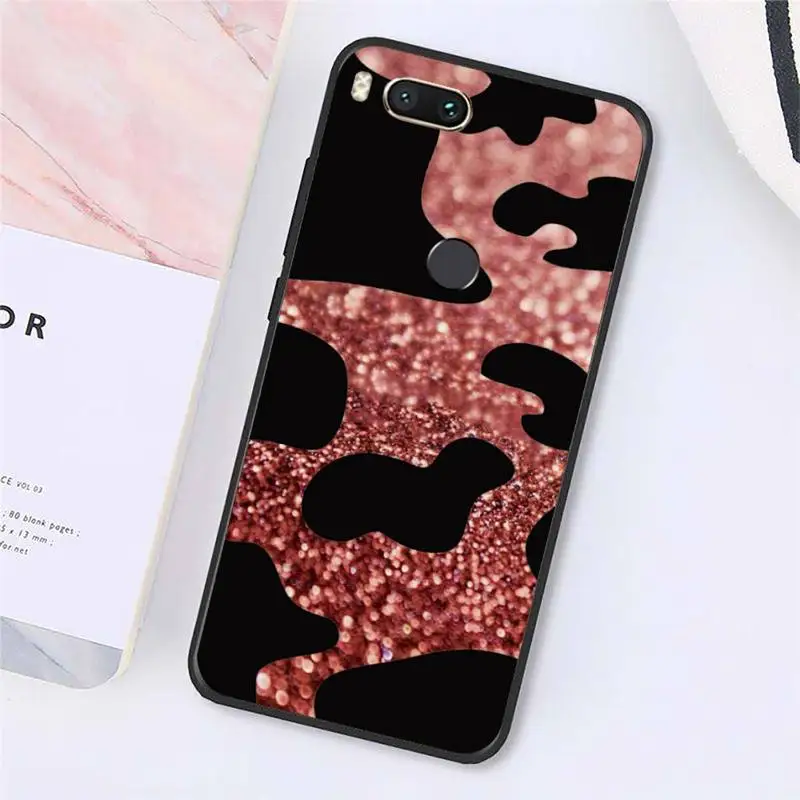 

Milk cow print pattern Phone Case For Xiaomi Redmi note 7 8 9 t max3 s 10 pro lite Luxury brand shell funda coque