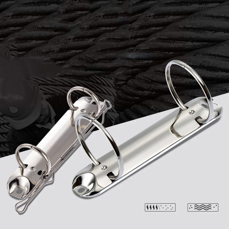 Спиральные зажимы для скрапбукинга A7 2 кольца металл цвет в ассортименте|Скрепки