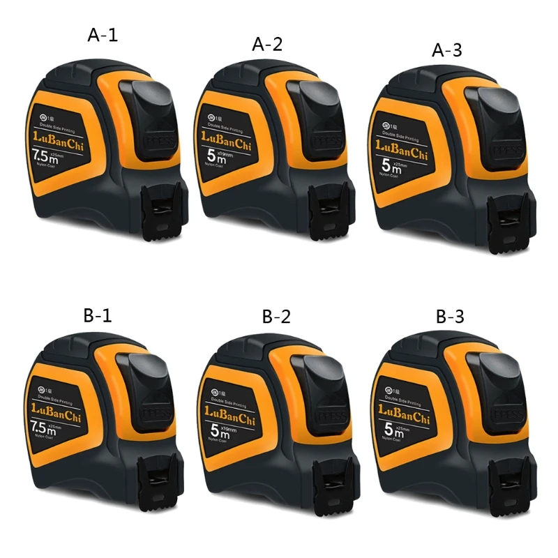 

Portable Tape Measure 5/7.5M Steel Tape Measure Variety of Precision and Durable Measuring Ruler Precise and Clear