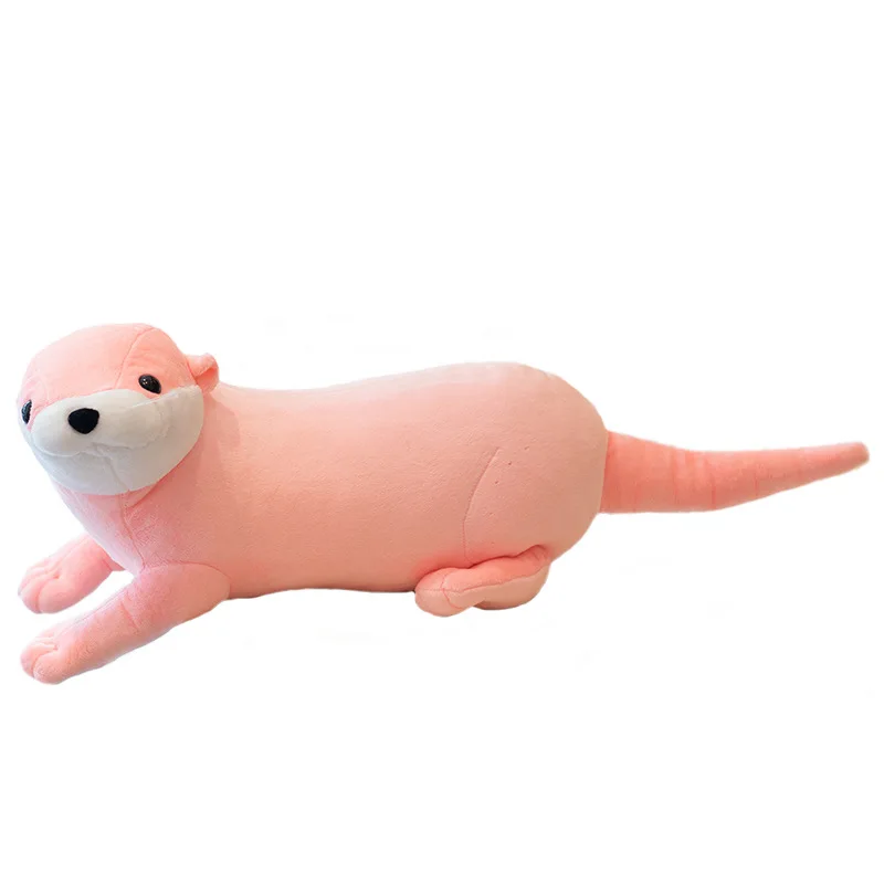 

40/60cm Lovely Otter Plush Toys Stuffed Toys Realistic Wild Animal Dolls Soft Sloth Pillow Christmas Room Decor Gift for Kids