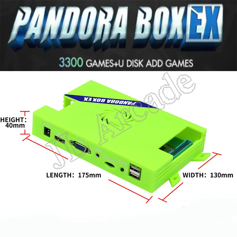 

New Performance Height 3A-Game Pandora's Box Arcade FHD 1080p Pandora Box Ex 3300 In 1 Game Smooth 3d Arcade Game Pandora Arcade