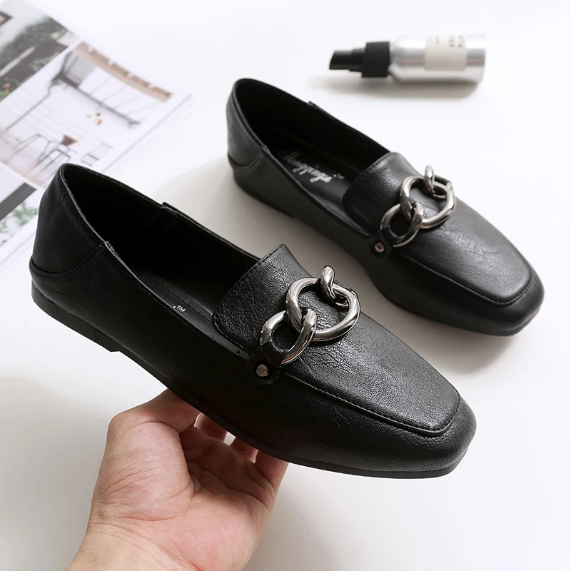 Женские мокасины из мягкой кожи зеленые туфли-оксфорды на плоской подошве без