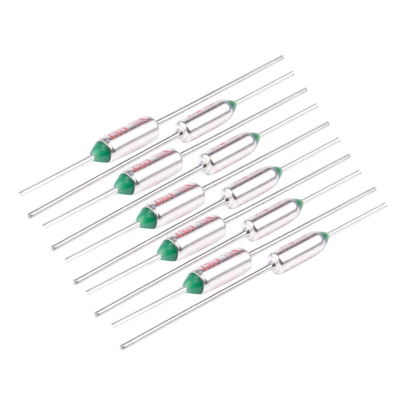 

10 шт., термопредохранители 250 в 10 А TF 120 градусов Цельсия